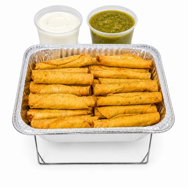 Crispy Chicken Taquitos.