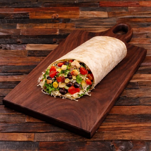 Grilled Veggie Burrito.
