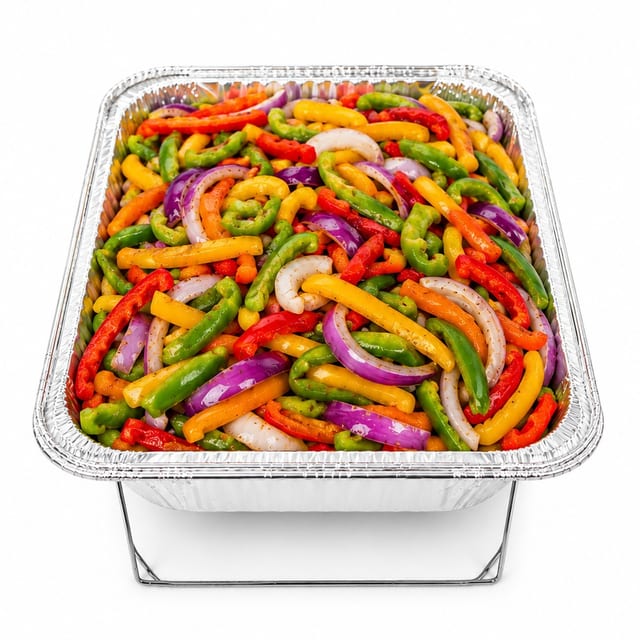 Fajita Veggies Half Tray.