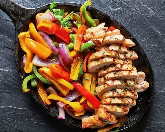 Chicken Fajitas.