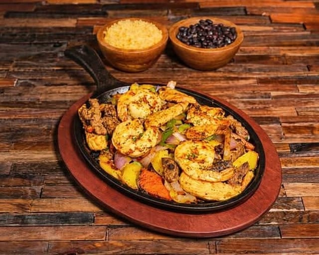 Shrimp Fajitas.