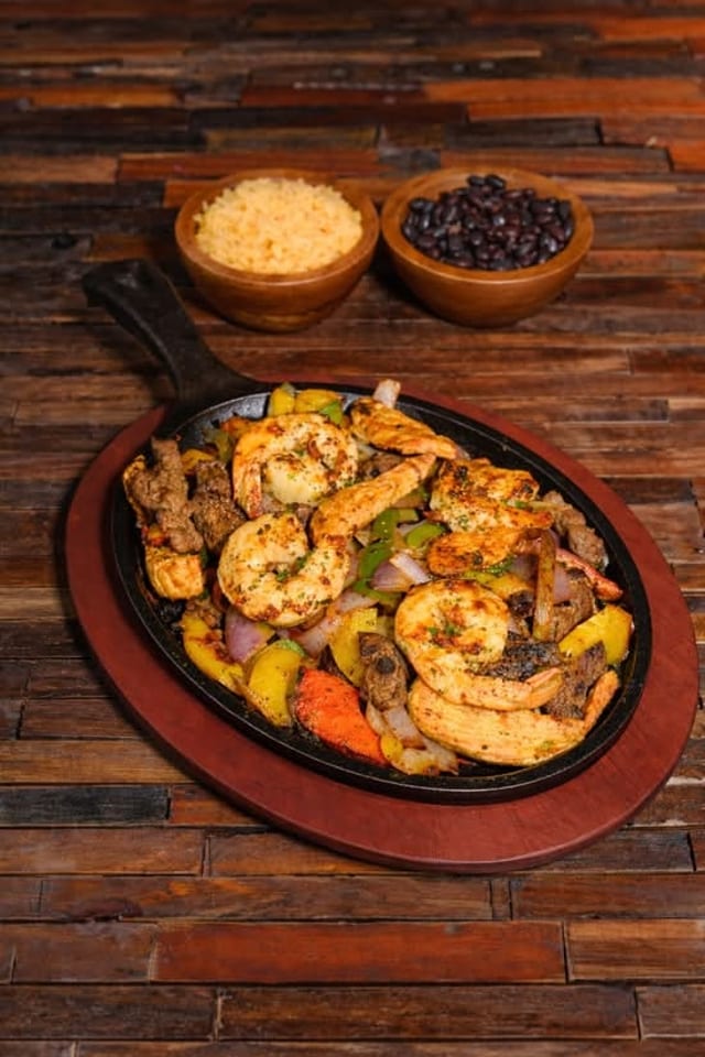 Shrimp Fajitas.